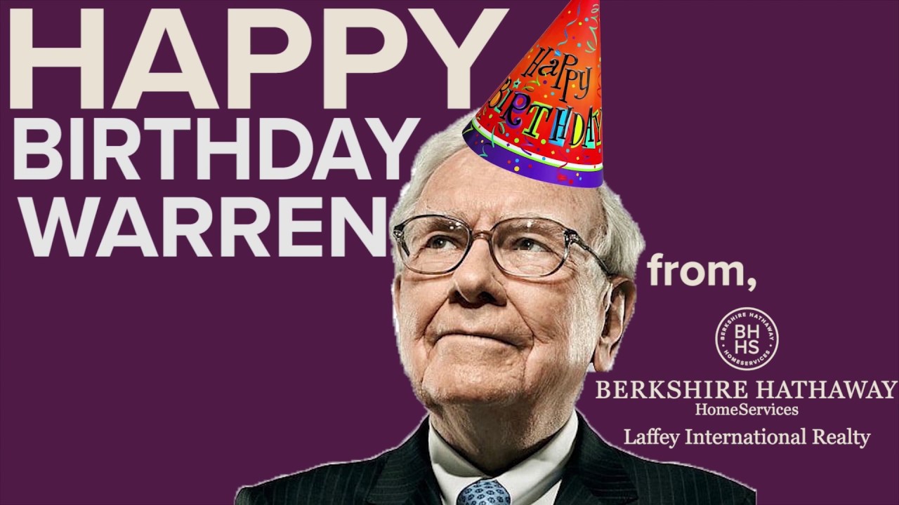 Happy Birthday, Warren Buffett! - Chastain Wealth Management